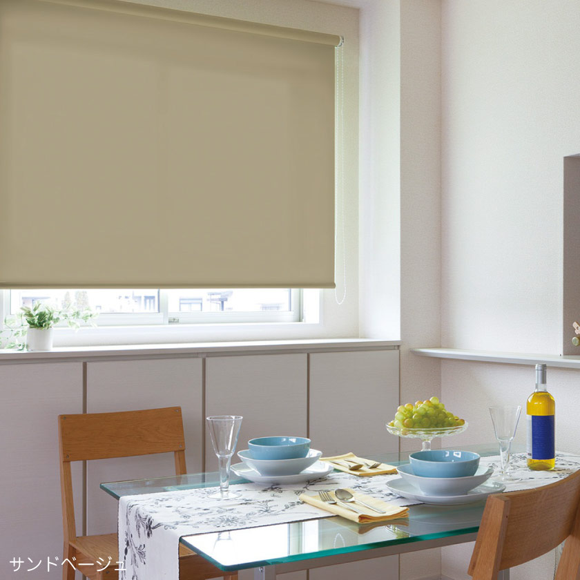 シンプルで安いシリーズ 定番のロールスクリーン