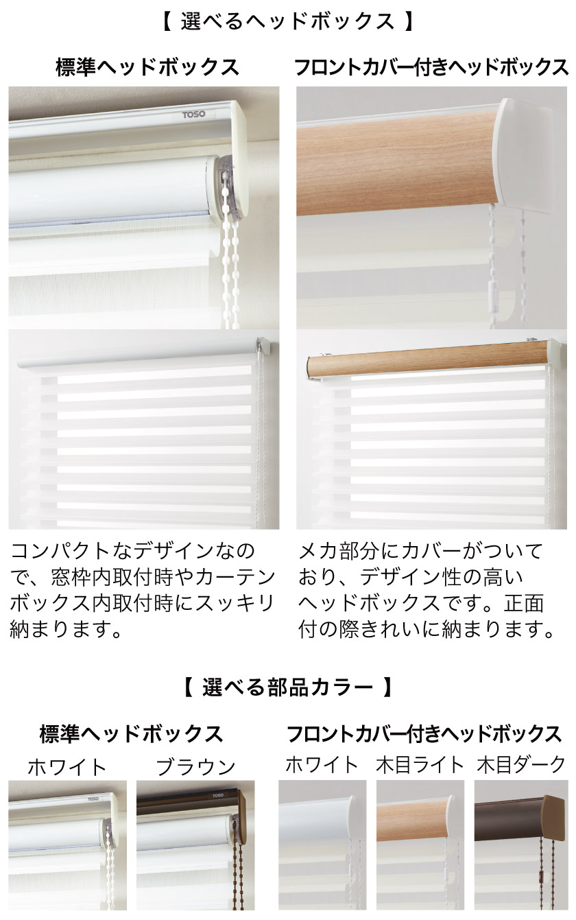 プロ仕様 調光ロールスクリーン＋ブラインド – ロールスクリーン