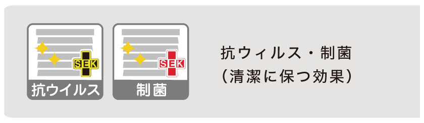 抗ウイルス・制菌ロールスクリーンです。