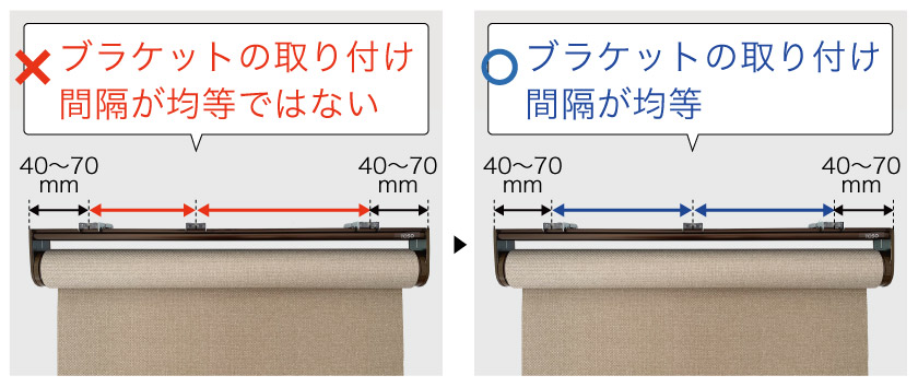 全部で2種類】ダブルロールスクリーンの取り付け方法 – ロール