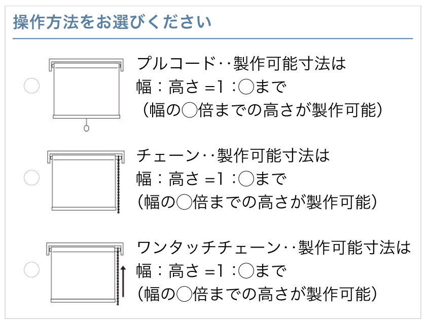 オーダーロールスクリーンのご注文ガイド｜色・サイズ・仕様の選び方と