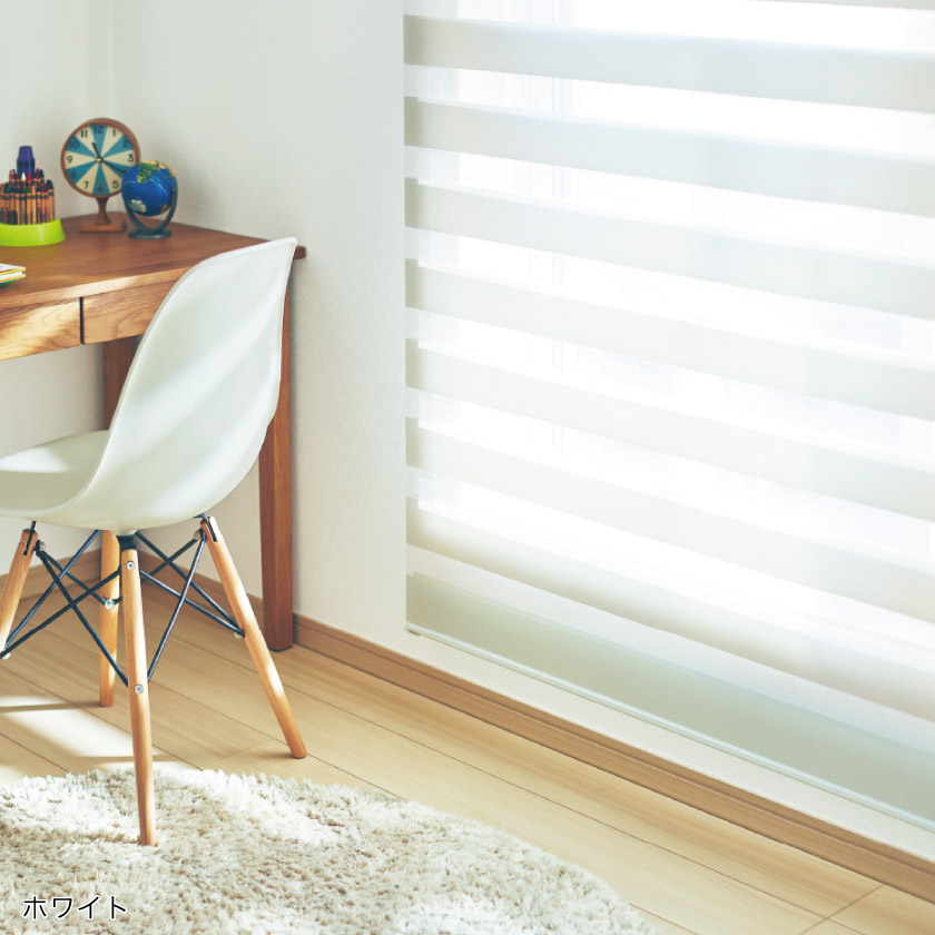 格安調光ロールスクリーン、ホワイトの施工事例です