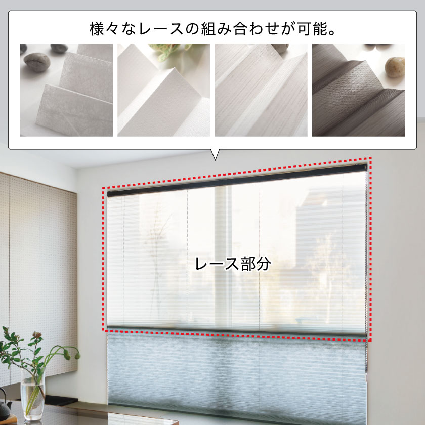 追加すると便利な機能】プリーツスクリーンのオプション – ロール